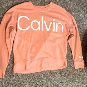 Coral Calvin Klein Crewneck